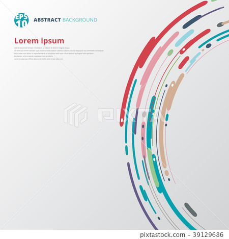 Modern style abstract with composition made Modern style abstract with composition made 39129686