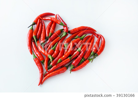 heart from chili peppers heart from chili peppers 39130166