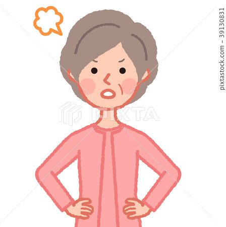 憤怒的高級女子 39130831