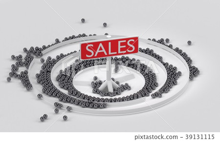 sales process diagram, converting leads to client 39131115