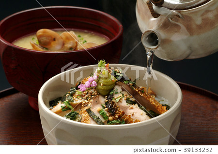 食品米煮Ochazuke（魚）Okezake魚煮鯖魚鯖魚飯烹飪日本料理 39133232