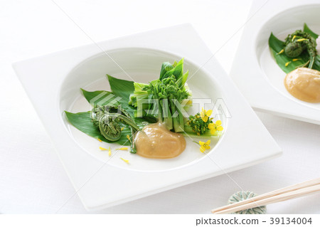 春天綠色醋味噌醬 春天綠色醋味噌醬 39134004