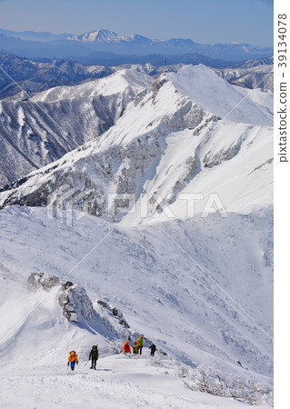 Tanigawa-dake of snow Tanigawa-dake of snow 39134078