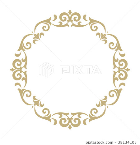 Vector decorative line art frames for design  39134103