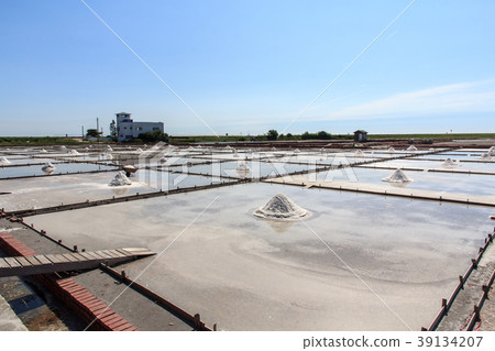 七股 北門 鹽田 鹽山 台灣 台南 景點 Yantian salt field Taiwan Tai 39134207