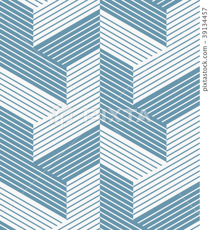 Abstract geometric pattern with lines and stripes. 39134457
