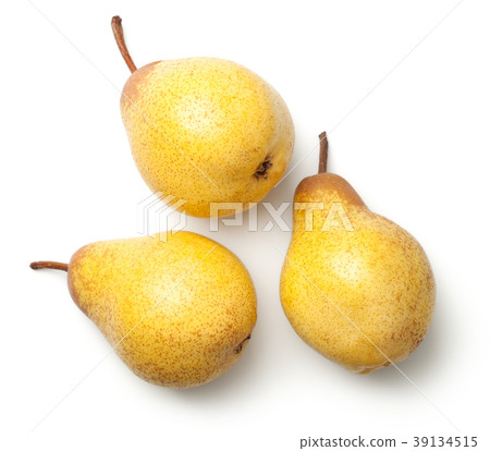 Pears Isolated on White Background Pears Isolated on White Background 39134515