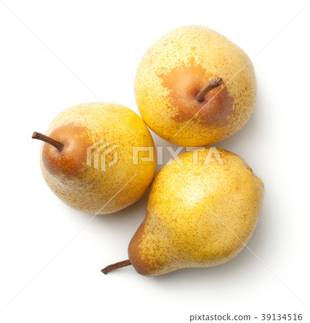 Pears Isolated on White Background 39134516