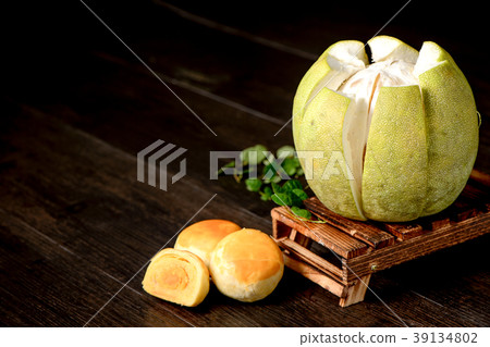 Grapefruit Mid-Autumn Festival Fruit pomelo fruit grapefruit ブンタン グレープフルーツ 39134802