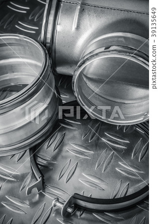 Parts of ventilation installation, close-up Parts of ventilation installation, close-up 39135649
