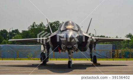 F-22 Raptor aircraft in Changi, Singapore F-22 Raptor aircraft in Changi, Singapore 39136402