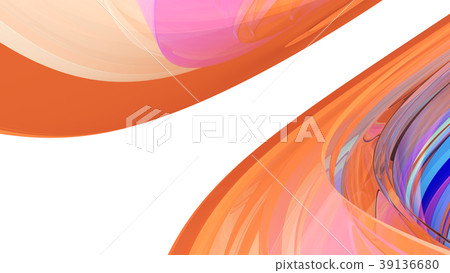 Curvy Abstract Background. 3d illustration Curvy Abstract Background. 3d illustration 39136680
