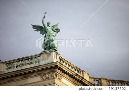 Detail of Hofburg palace in Vienna, Austria. Detail of Hofburg palace in Vienna, Austria. 39137502