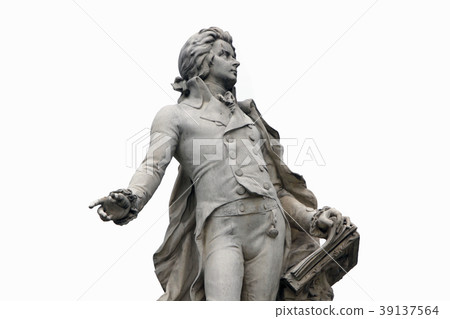 Statue of Mozart in Vienna, Austria Statue of Mozart in Vienna, Austria 39137564