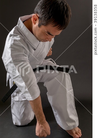 Shorinji Karate black belt possessed person 39138358