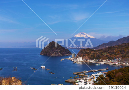 [靜岡縣/觀光景點]淡島/富士山/內浦灣（複製空間） 39139024