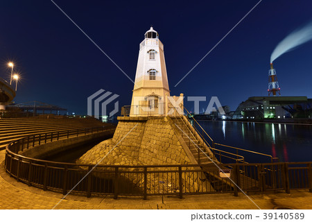 前開普敦燈塔夜景(大阪府Sak市) 前開普敦燈塔夜景(大阪府Sak市) 39140589