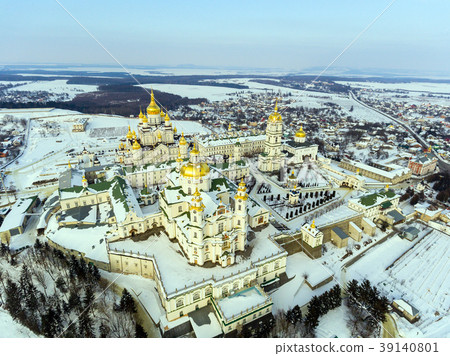 The church of Lavra in Pochaev, Ukraine 39140801