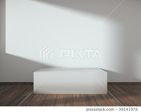 Pedestal for display,product stand with empty room 39141978