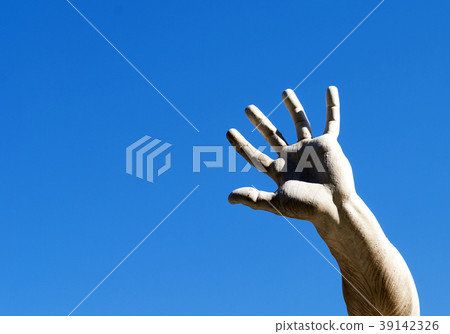 Marble hand Marble hand 39142326