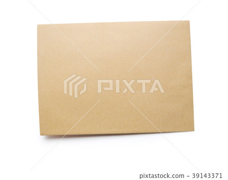 close up of stack of kraft mockup papers letter close up of stack of kraft mockup papers letter 39143371