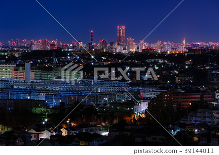 從橫濱的Marumiyama山可以欣賞到Yokodai和Minatomirai地區的夜景 39144011