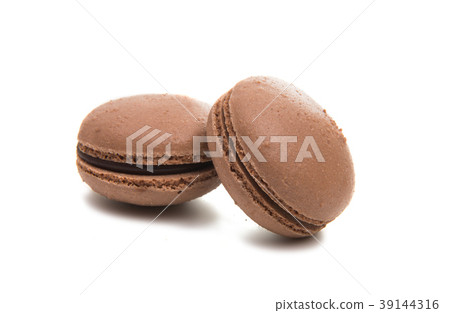 Chocolate macaron macaroon cookie dessert Chocolate macaron macaroon cookie dessert 39144316