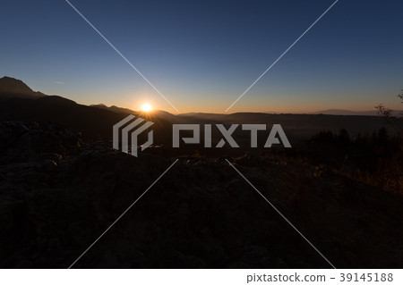 Sunset over Tatra Mountains,Zakopane,Poland 39145188