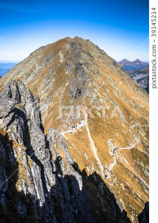 Mountain landscape in Tatra mountain national Mountain landscape in Tatra mountain national 39145214
