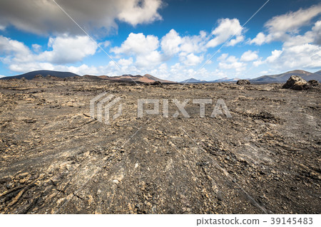 volcanic landscape at Timanfaya National Park, 39145483