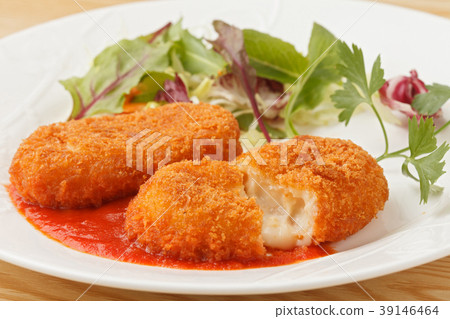 蟹奶油炸肉餅 39146464