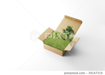 盒子花園的世界 盒子花園的世界 39147319