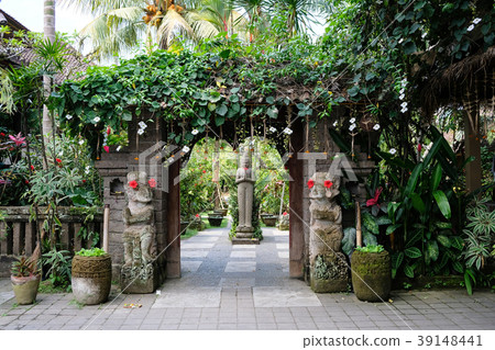 Many green gates Bali Many green gates Bali 39148441