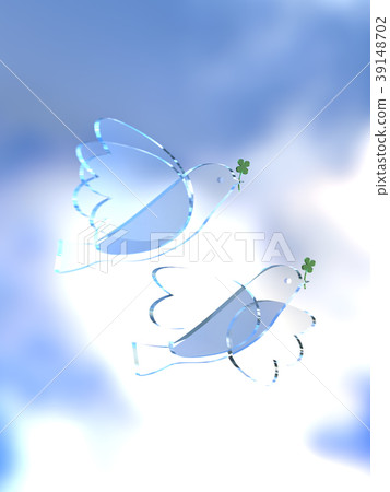 藍色鳥的圖像愉快幸運 39148702
