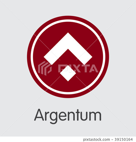 Argentum Cryptographic Currency. Vector ARG Icon. 39150164