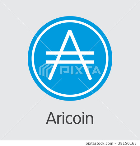 Aricoin Blockchain Cryptocurrency. Vector ARI Web 39150165