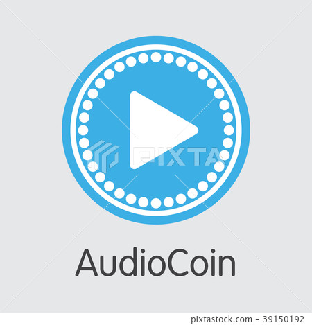 Audiocoin - Digital Currency Illustration. 39150192