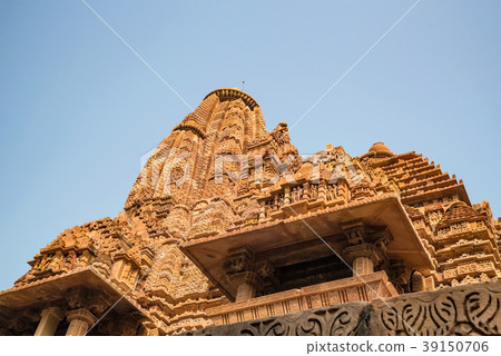 View of Lakshmana Temple in Khajuraho, India 39150706