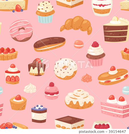 Cake vector chocolate confectionery cupcake and 39154647