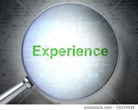 Finance concept: Experience with optical glass Finance concept: Experience with optical glass 39154936