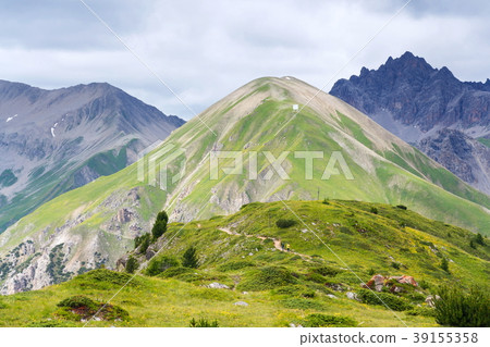 Monte Motto mountain near Livigno, Italy Monte Motto mountain near Livigno, Italy 39155358
