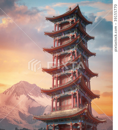 large pagoda of wild geese in Xi'an 39155770