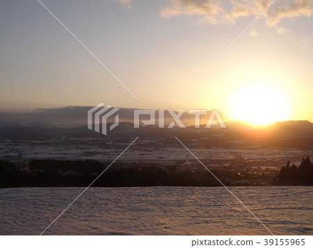 Winter dusk Winter dusk 39155965
