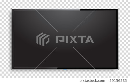 Realistic TV screen mock up 39156283