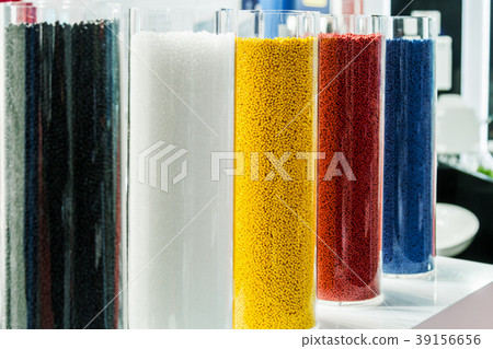 colored plastic granules for the production   39156656