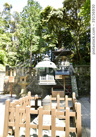 Kunoyama Toshogu Shrine“Kyosho Lantern”在神社前面 Kunoyama Toshogu Shrine“Kyosho Lantern”在神社前面 39156930