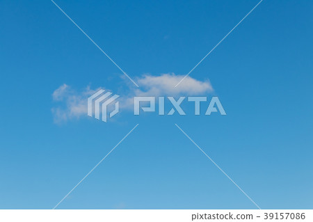 White clouds in blue sky 39157086