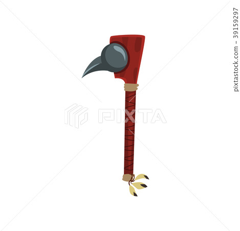 Weapon of native American Indian vector 39159297