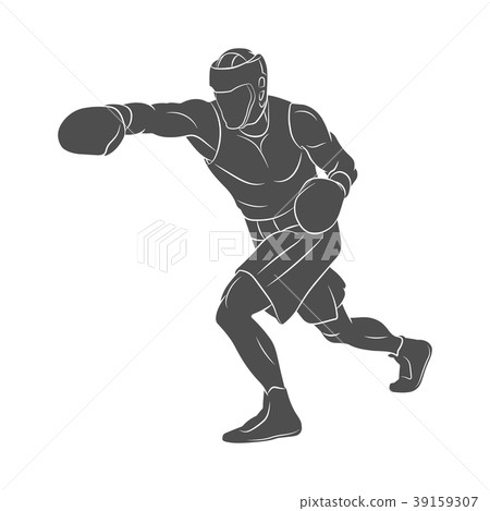 Boxer man, mixed martial arts fighter 39159307