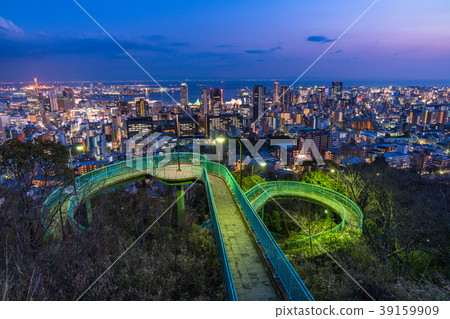 Hyogo Prefecture Kobe Twilight Night View 39159909